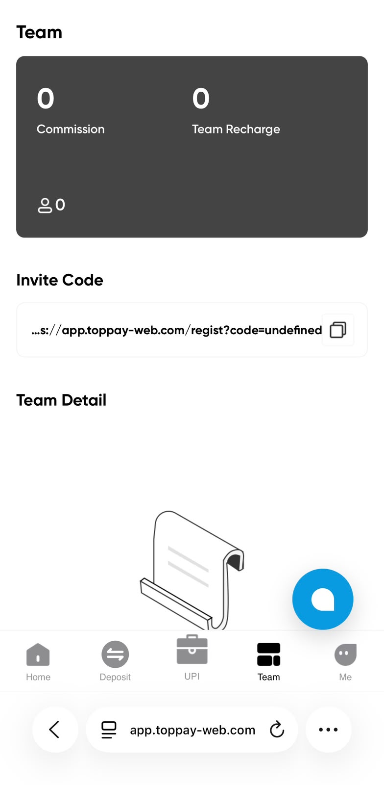 TopPay team: invitation overview